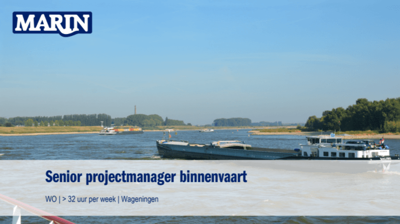 Vacancies project manager Binnenvaart
