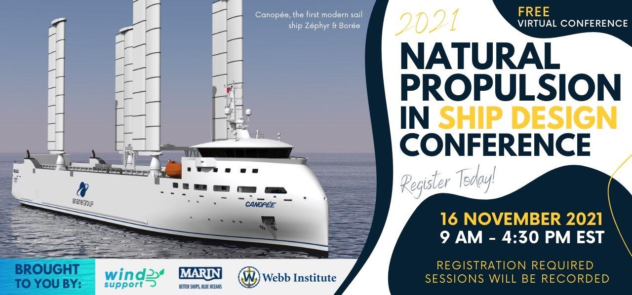 MARIN Natural propulsion in ship design conference